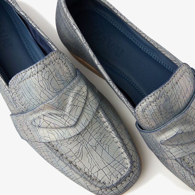 Blaue VIA VAI Loafer CHIARA RAY - large