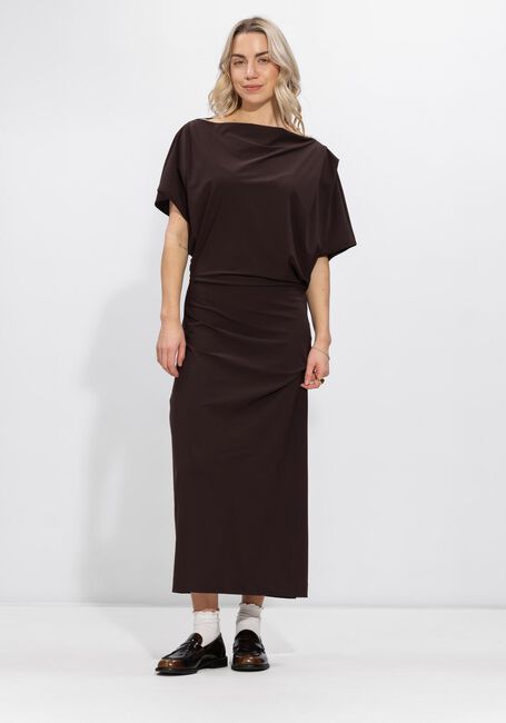 Braune STUDIO ANNELOES Maxikleid Ineke dress - large