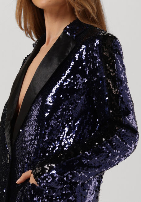 Blaue COLOURFUL REBEL Blazer AYLA SEQUINS SINGLE BREASTED BOYFRIEND BLAZER - large