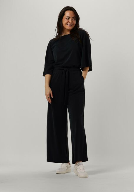 Schwarze SUMMUM Jumpsuit JUMPSUIT WASHED MODAL - large