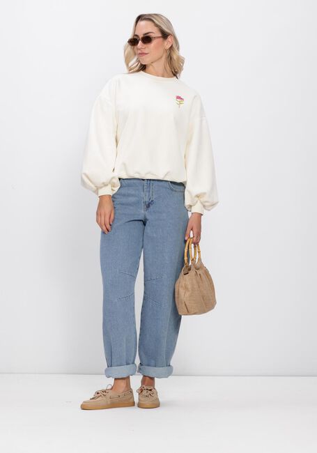 Ecru YDENCE Sweatshirt SWEATER GROW WITH THE FLOW - large