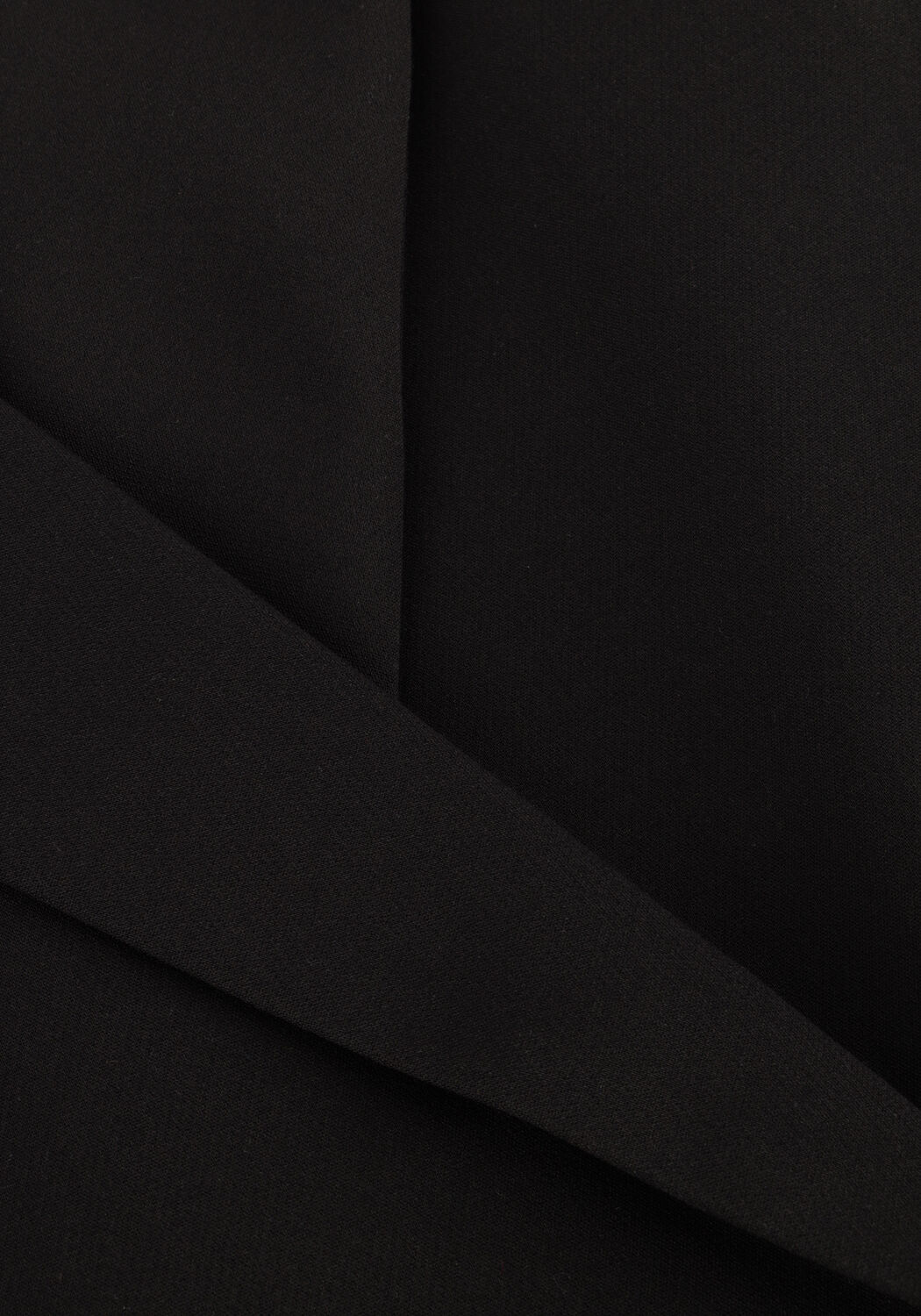 Schwarze ANOTHER LABEL Gilet JESSE BLAZER LS - large