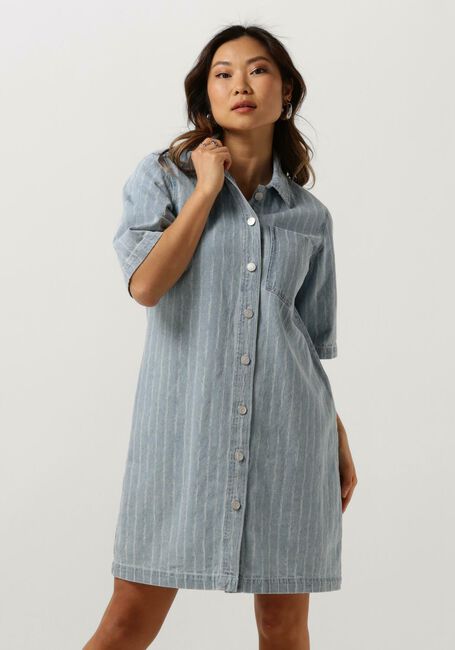 Blaue OBJECT Minikleid OBJSALI DENIM DRESS - large