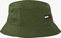Grüne TOMMY HILFIGER Hut FLAG BUCKET HAT - medium