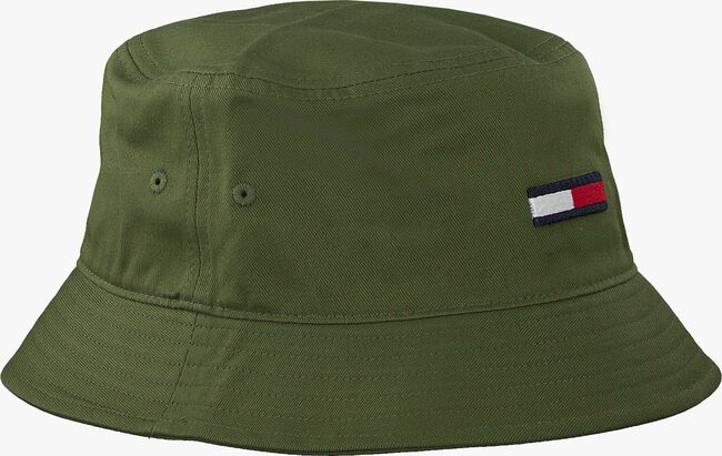 Grüne TOMMY HILFIGER Hut FLAG BUCKET HAT - large