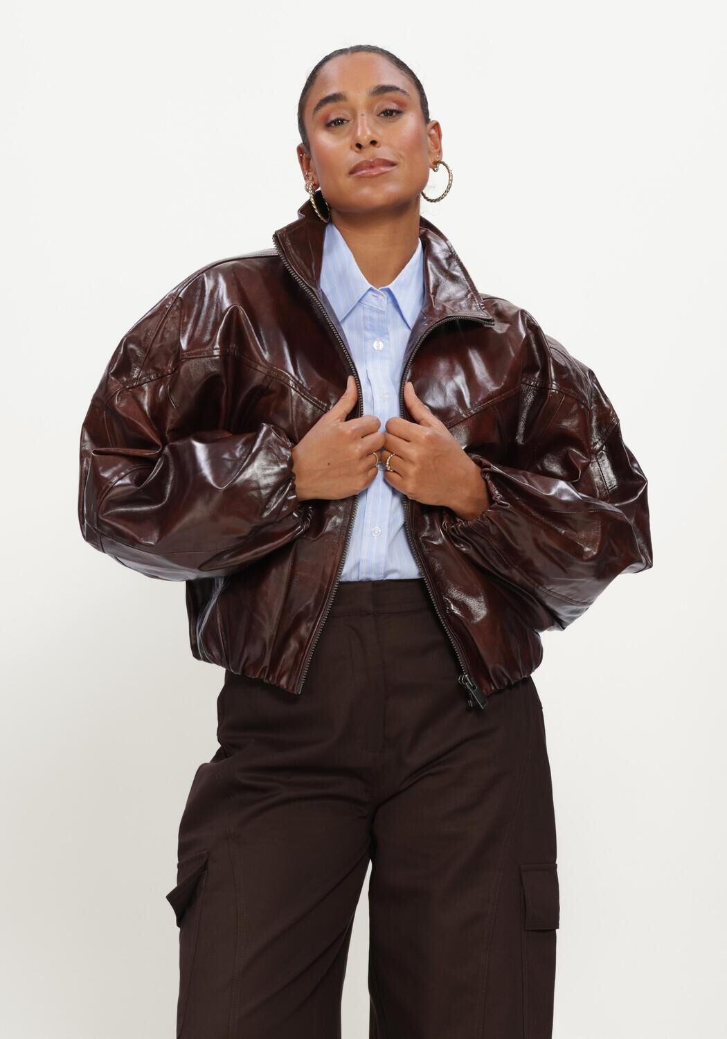 Braune COPENHAGEN MUSE Jacken CMKRISTA-JACKET - large