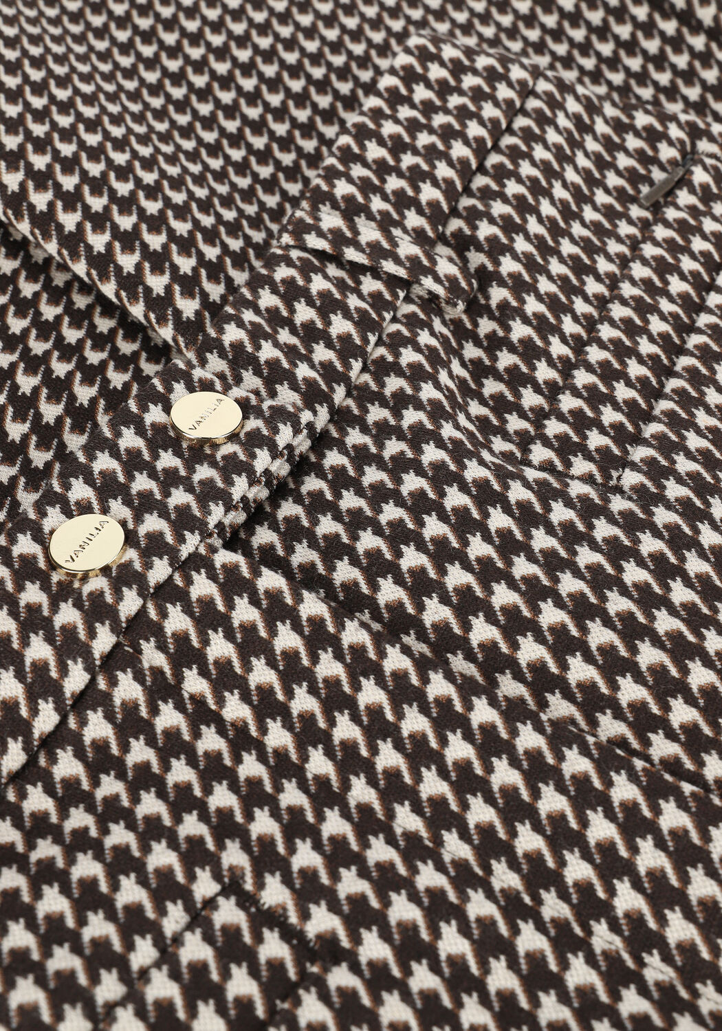 Braune VANILIA Schlaghose FLARE PIED - large