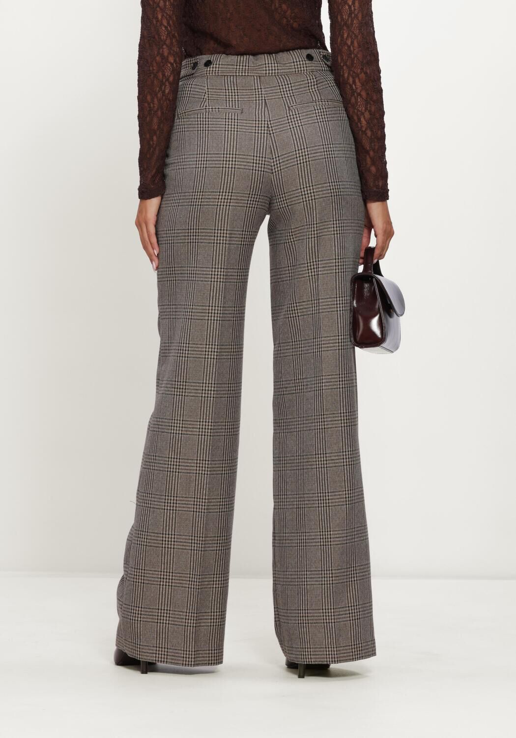 Braune CO'COUTURE Hosen VEYACC NEW WIDE PANT - large