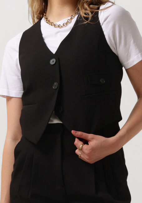 Schwarze CO'COUTURE Gilet VOLA TAILOR VEST - large