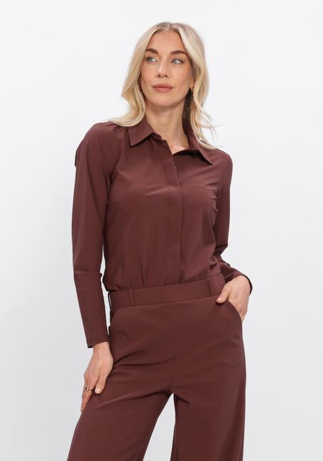 Braune STUDIO ANNELOES Top Poppy blind shirt - large