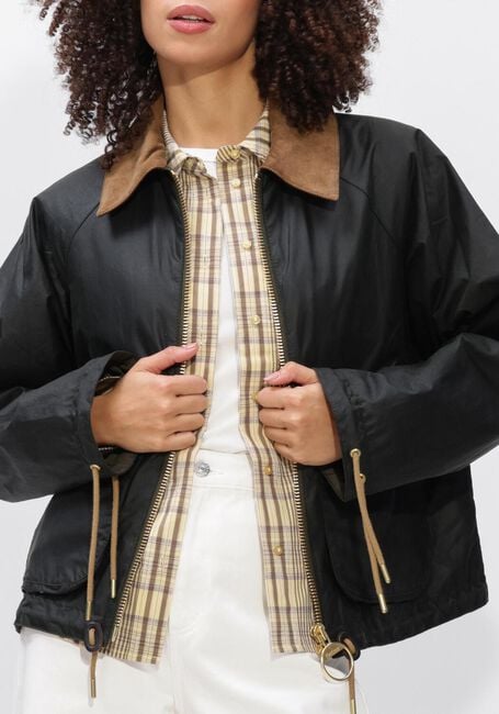 Graue BARBOUR Jacken MARRON WAX JACKET - large