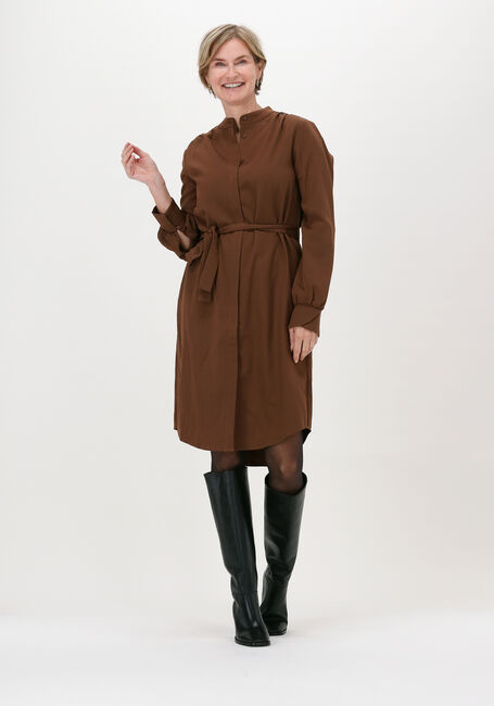 Braune ANOTHER LABEL Minikleid DALYCE DRESS - large