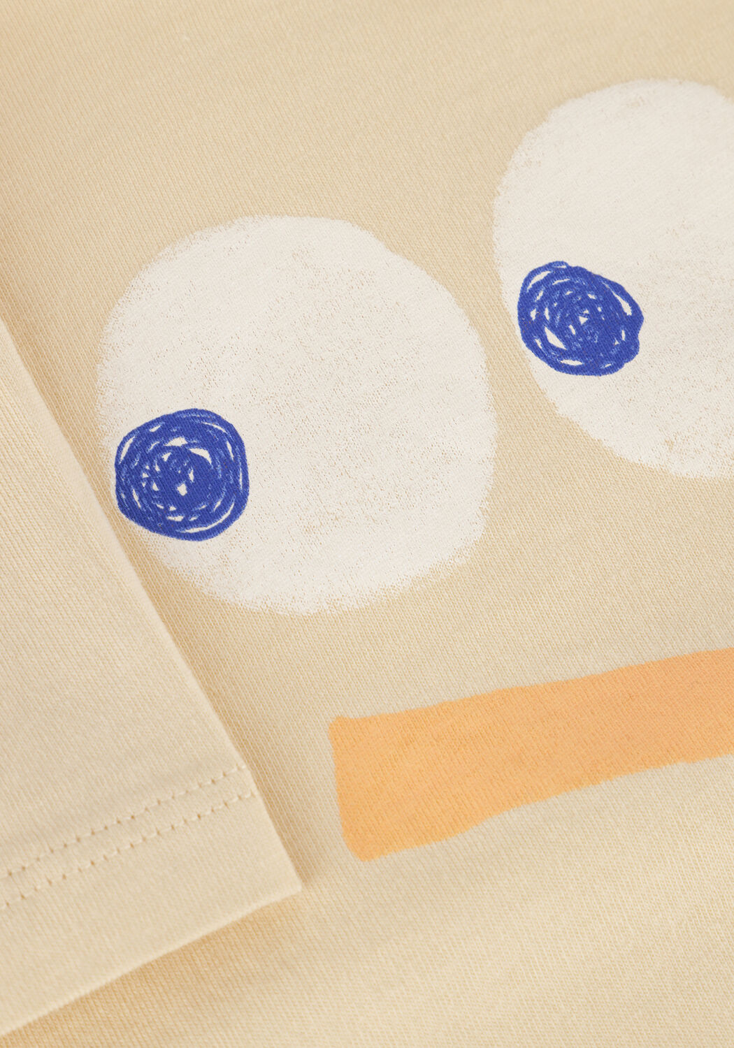 Beige Sproet & Sprout T-shirt T-SHIRT SMILEY - large