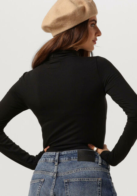 Schwarze MSCH COPENHAGEN Rollkragenpullover MSCHOLIVIE R LS TOP - large