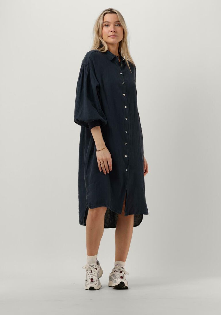 blaue by-bar midikleid sarah linen long dress