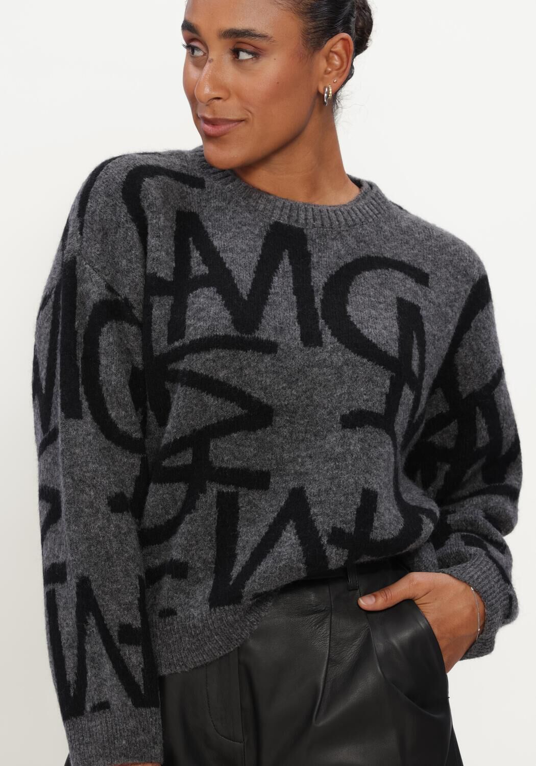 Graue COPENHAGEN MUSE Pullover CMIBRA-PULLOVER - large