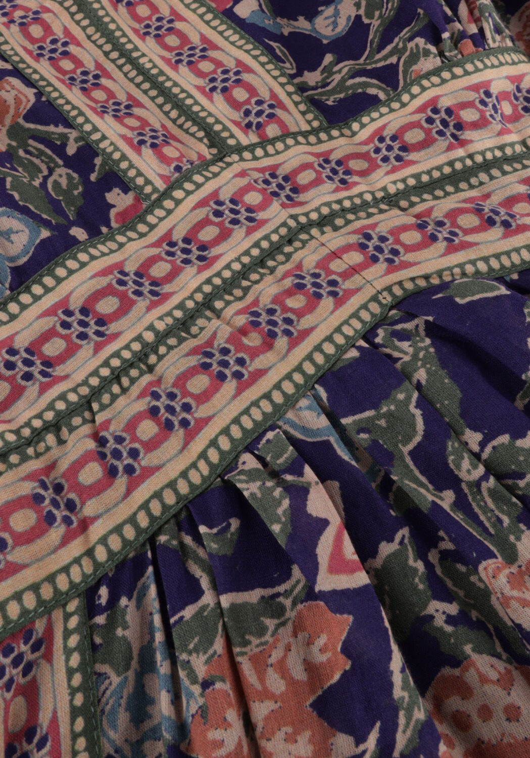 Mehrfarbige/Bunte LOUIZON Maxikleid FANTASTIC - large