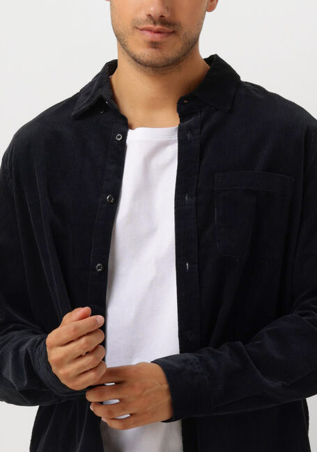 Schwarze SCOTCH & SODA Overshirt SOLID CORDUROY SHIRT - large
