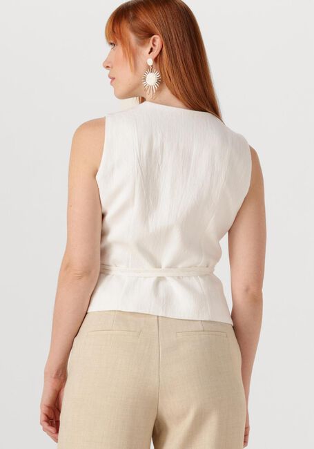 Weiße NEO NOIR Gilet SAMARA RAMIE WAISTCOAT - large