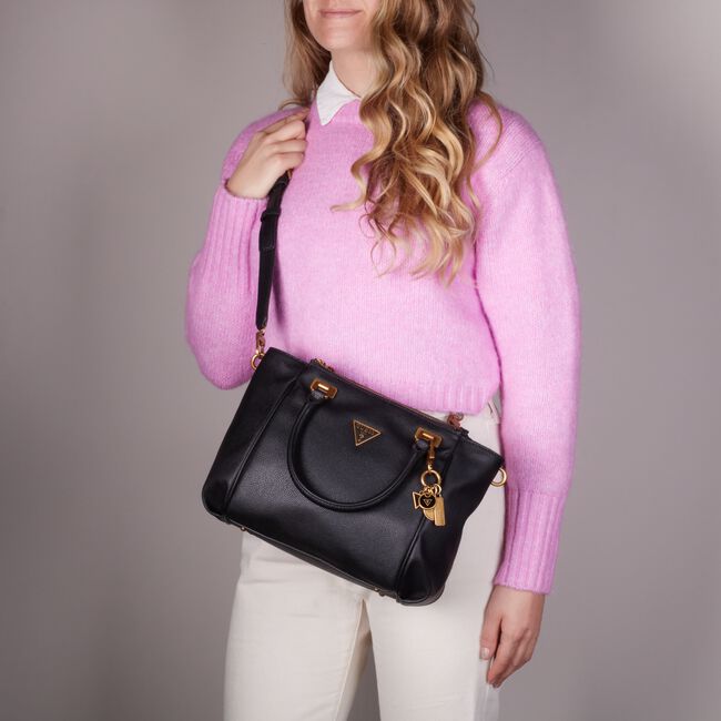 Guess destiny status satchel bag black Clearance