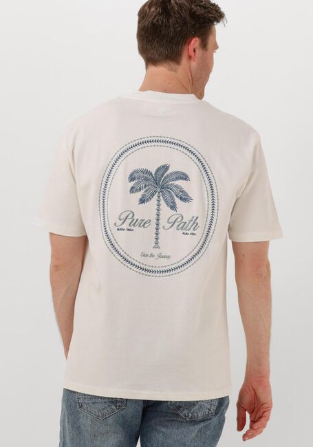Nicht-gerade weiss PURE PATH T-shirt LOOSE FIT CREWNECK SS T-SHIRTS - large