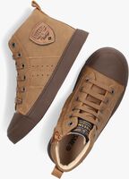 Cognacfarbene SHOESME Sneaker high SH23W036 - medium