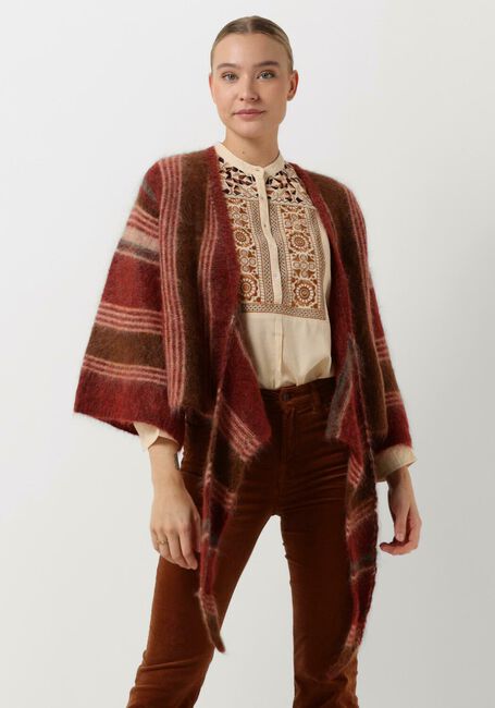 Bordeaux ANTIK BATIK Strickjacke MAYA CARDIGAN - large