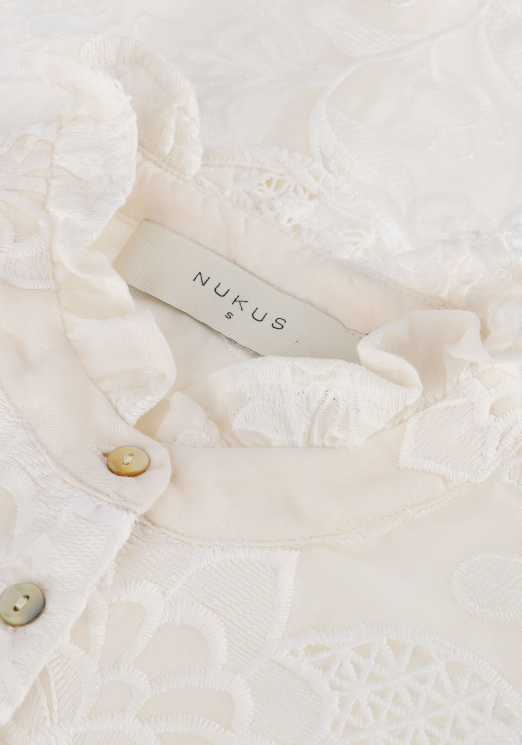 Nicht-gerade weiss NUKUS Blusen HARRIET BLOUSE - large