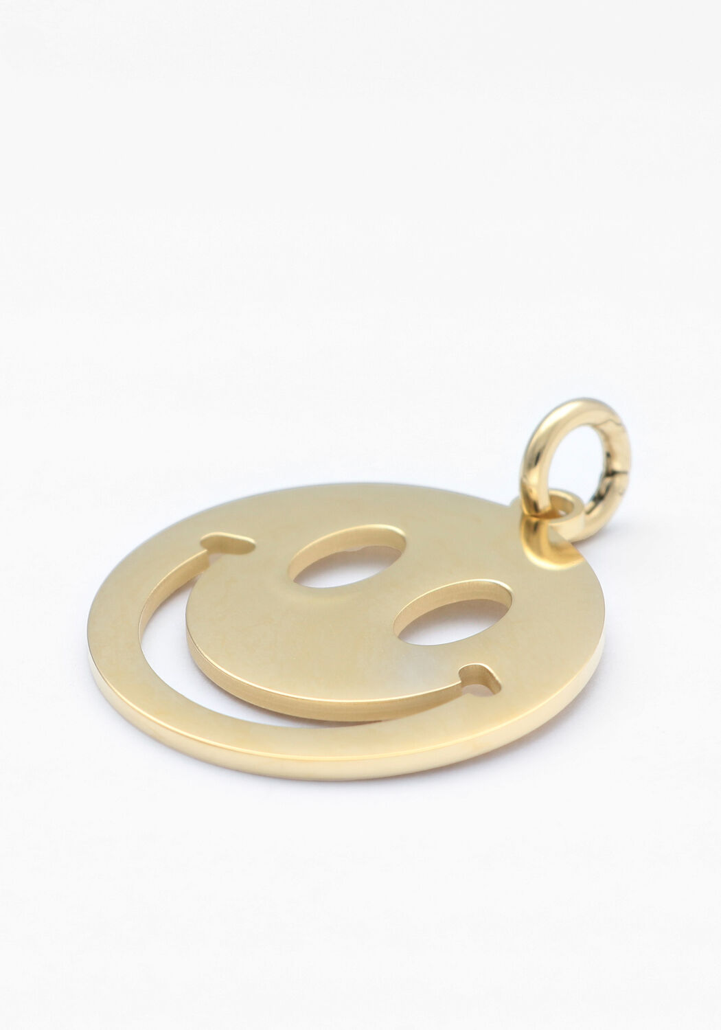 Goldfarbig BONNIE STUDIOS Schmuck SMILEY BIG PENDANT - large