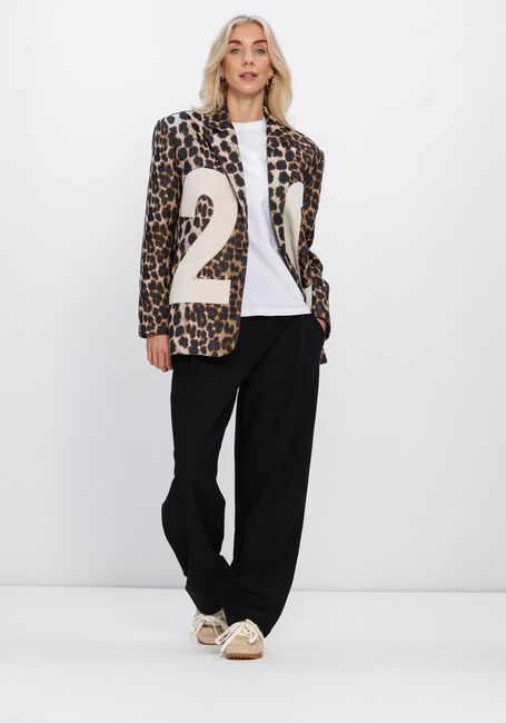 Mehrfarbige/Bunte ALIX THE LABEL Blazer LADIES WOVEN BIG 2014 ANIMAL BLAZER - large