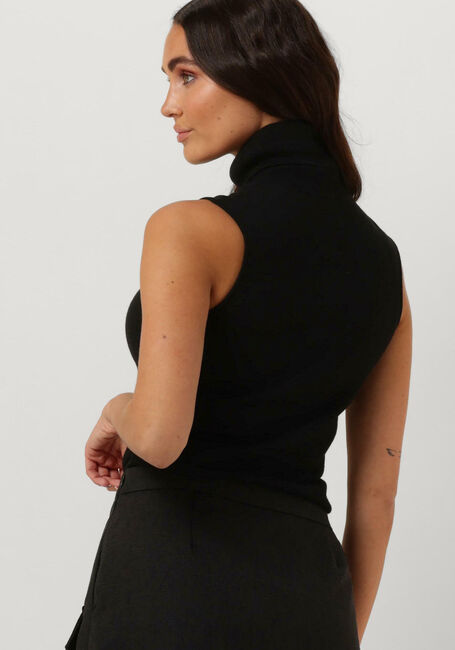 Schwarze ANOTHER LABEL Rollkragenpullover DALINA KNITTED PULL - large