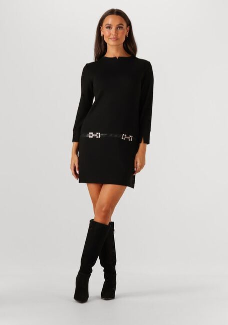 Schwarze ANA ALCAZAR Minikleid DRESS CLASP - large
