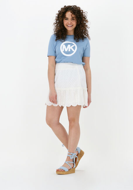 Blaue MICHAEL KORS T-shirt CIRCLE LOGO TEE - large