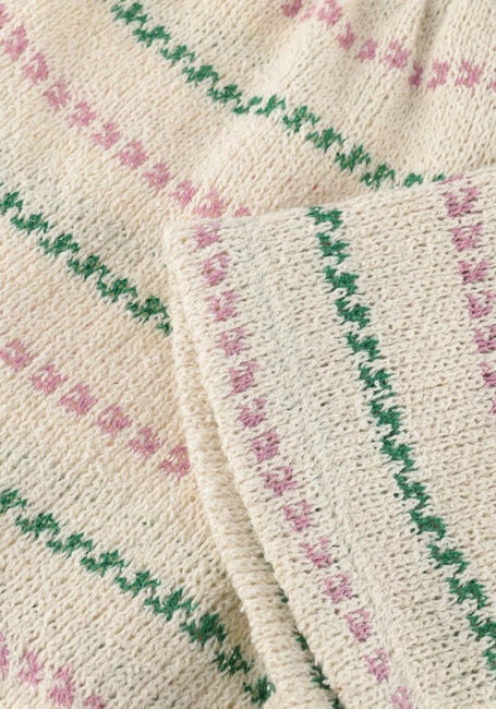 Ecru PLAY UP Kurze Hose STRIPED JERSEY SHORTS - large