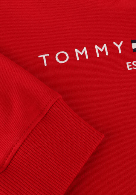 Rote TOMMY HILFIGER Pullover U CORP LOGO ESS HOODIE - large