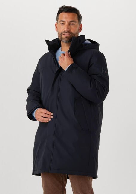 Dunkelblau TOMMY HILFIGER Parkas TECH HOODED PADDED PARKA - large