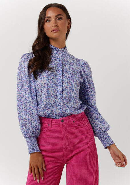 Blaue CO'COUTURE Blusen DONDA PETRA SHIRT - large