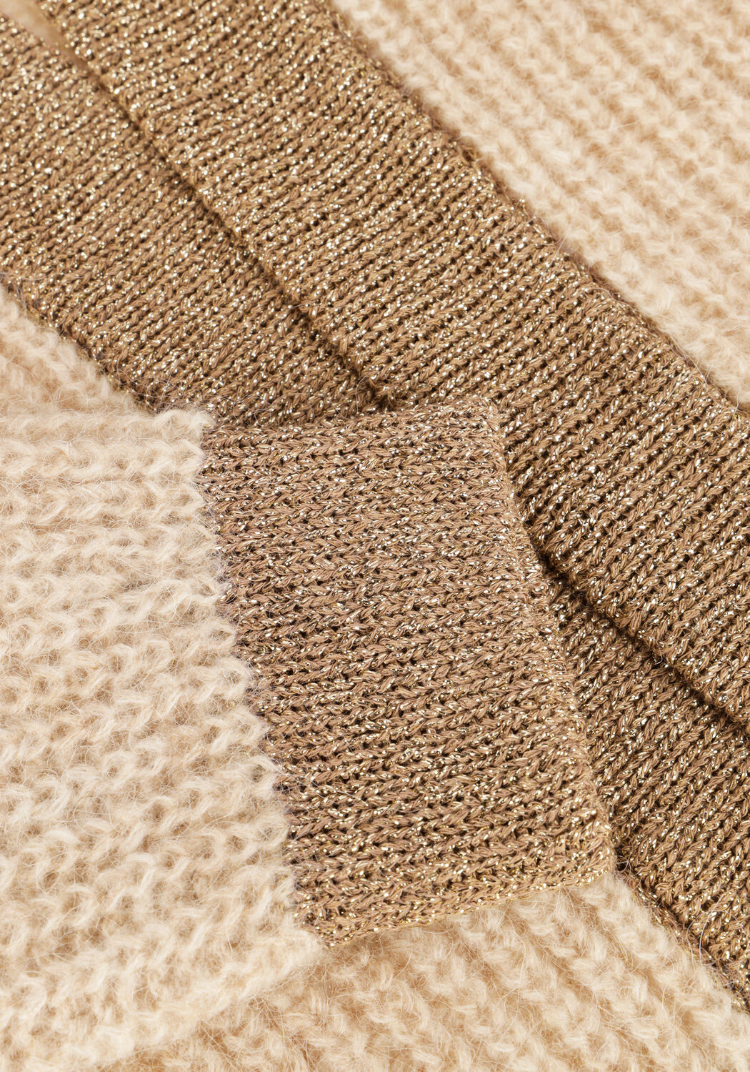 Wei&szlig;e SUMMUM Strickjacke CARDIGAN AIRY ALPACA BLEND KNIT - large