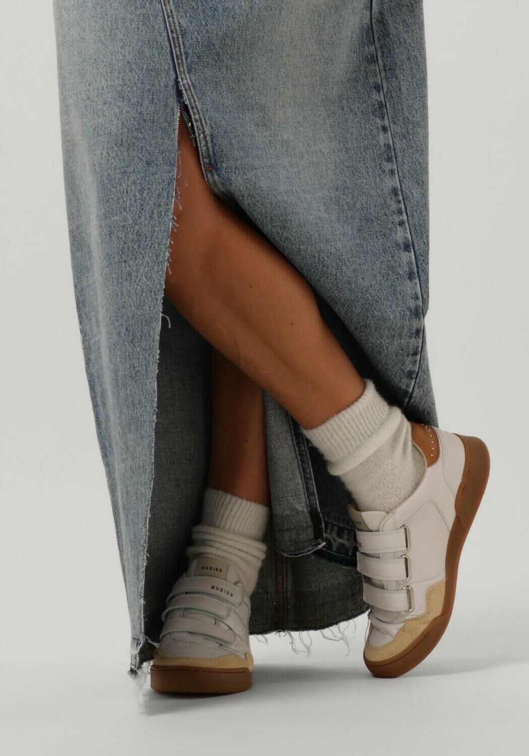 Wei&szlig;e NUBIKK Sneaker Low BLUEBERRY STRAPS - large