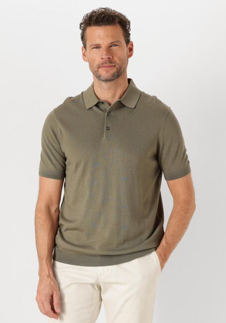 Olive TOMMY HILFIGER Polo-Shirt DC COTTON LYOCELL POLO - large