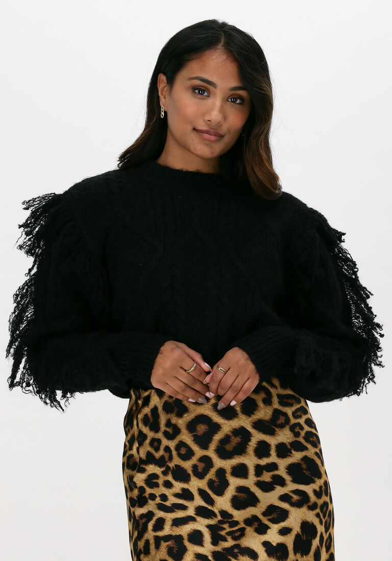 schwarze silvian heach pullover sweater compton
