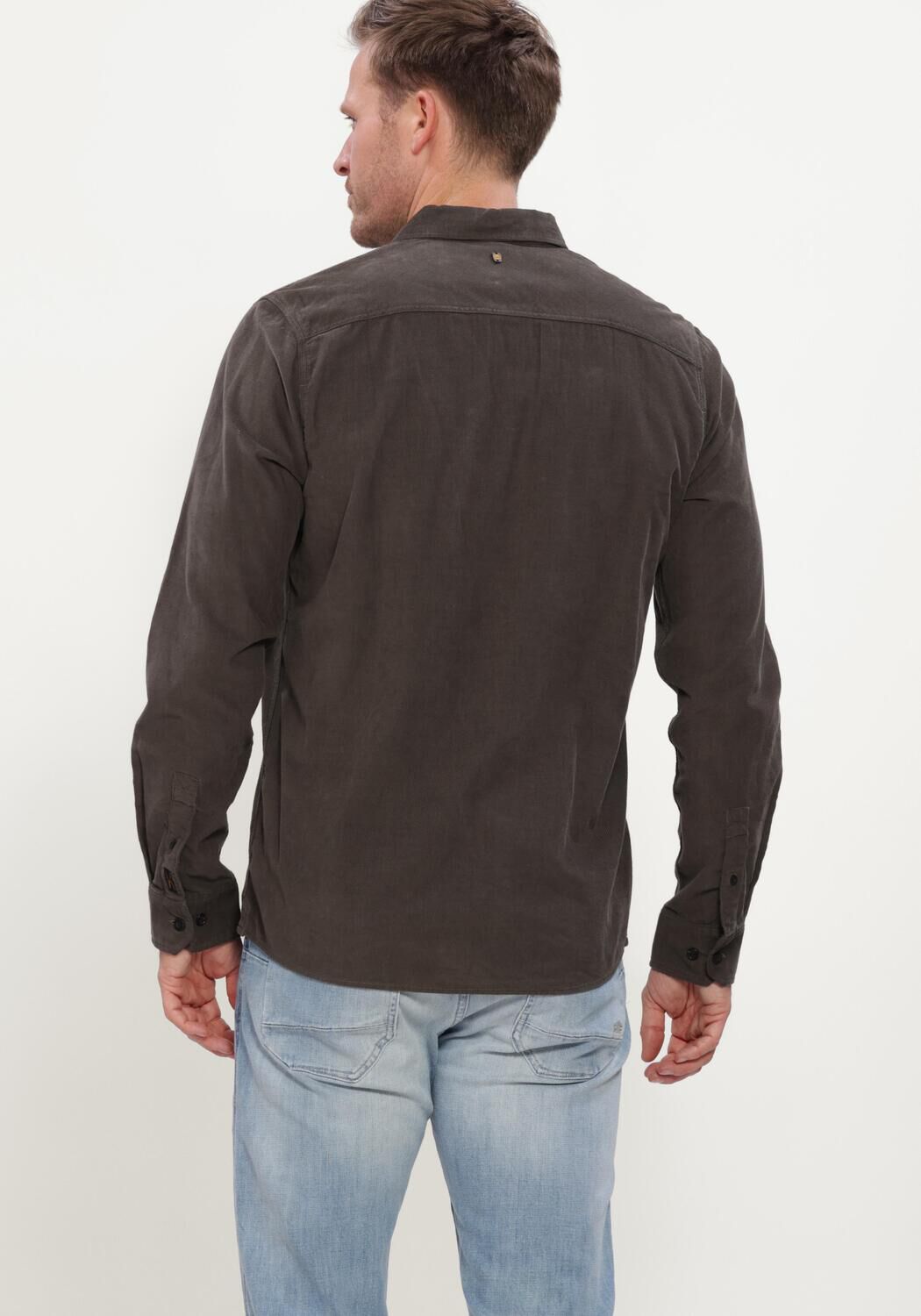 Anthrazit PME LEGEND Casual-Oberhemd LONG SLEEVE SHIRT FINE - large