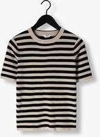 Sand OBJECT T-shirt OBJESTER S/S NEW KNIT PULLOVER