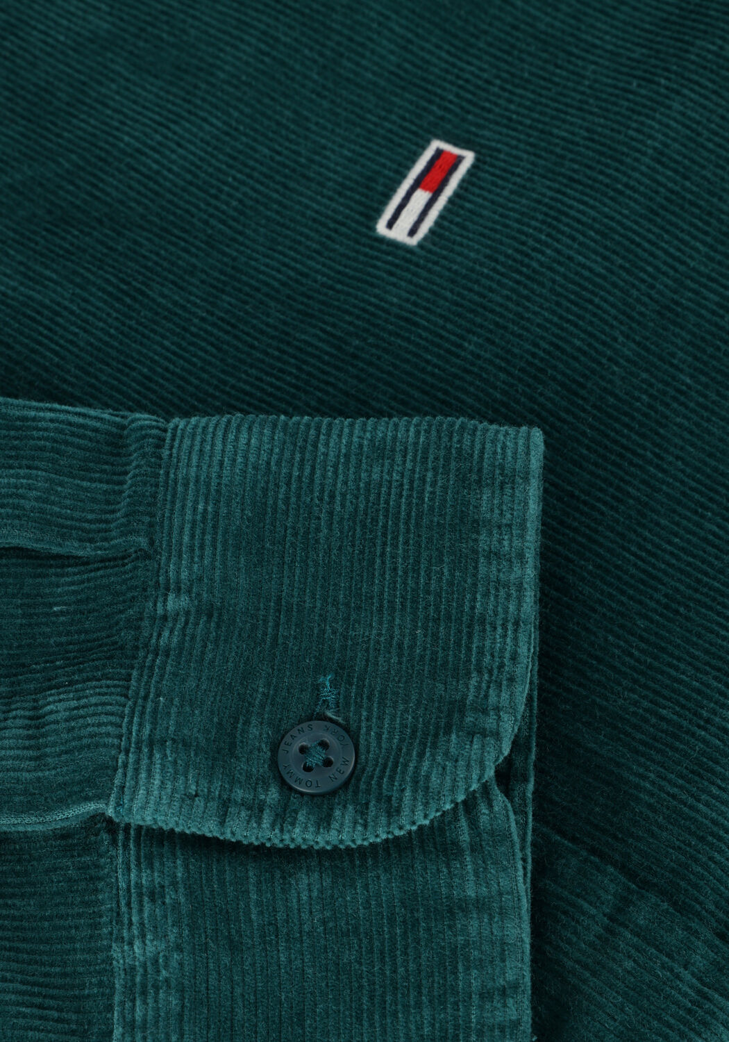 Blaue TOMMY JEANS Casual-Oberhemd TJM REG CORDUROY SHIRT - large