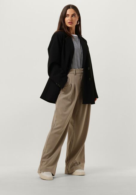 Braune MSCH COPENHAGEN Weite Hose MSCHHENRIKA HW PANTS - large