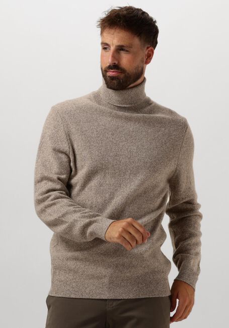 Taupe PROFUOMO Rollkragenpullover PULLOVER ROLL NECK - large