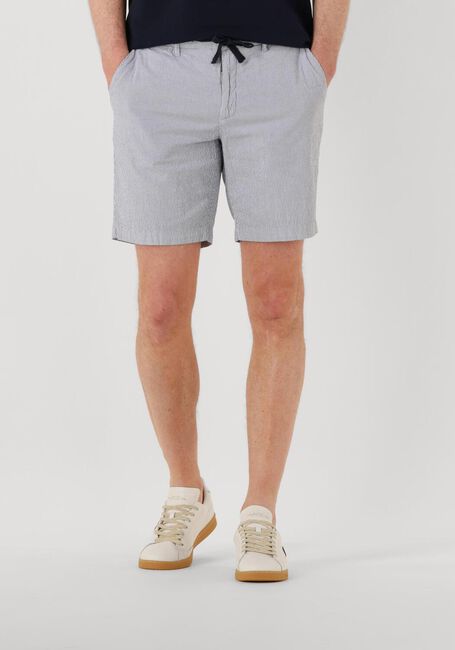 Blaue DSTREZZED Kurze Hose LANCASTER STRIPE SHORTS - large