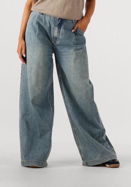 Dunkelblau SUMMUM Wide jeans WIDE LEG JEANS VINTAGE COTON TWILL - large
