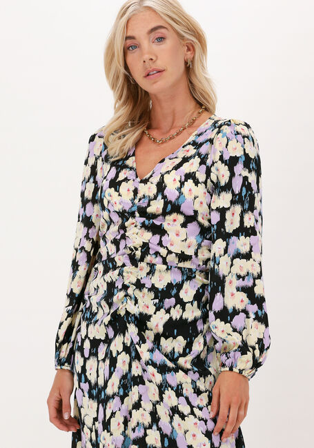 Mehrfarbige/Bunte NEO NOIR Maxikleid JESS GRAPHIC BOTANIC DRESS - large
