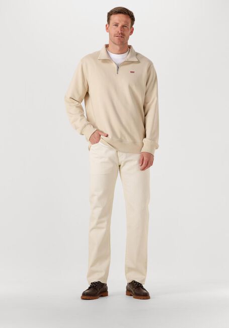 Beige LEVI'S Pullover ORIGINAL HM 1/4 ZIP - large